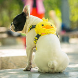 French Bulldog Duck Dog Backpack Harness Set