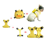 French Bulldog Duck Dog Backpack Harness Set