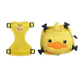 French Bulldog Duck Dog Backpack Harness Set