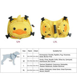 French Bulldog Duck Dog Backpack Harness Set